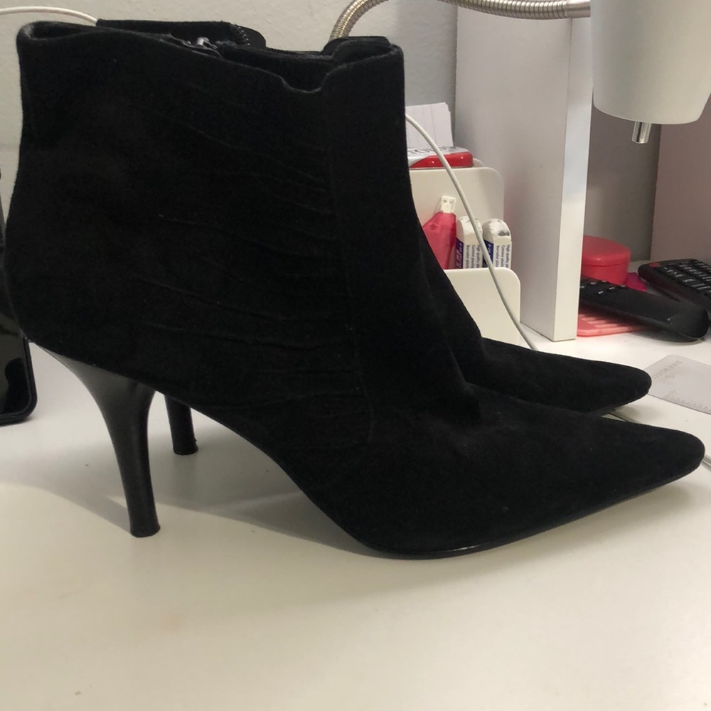 Black booties